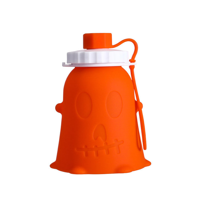 Ladies creative silicone drinking bottle in ghost design Bowlift