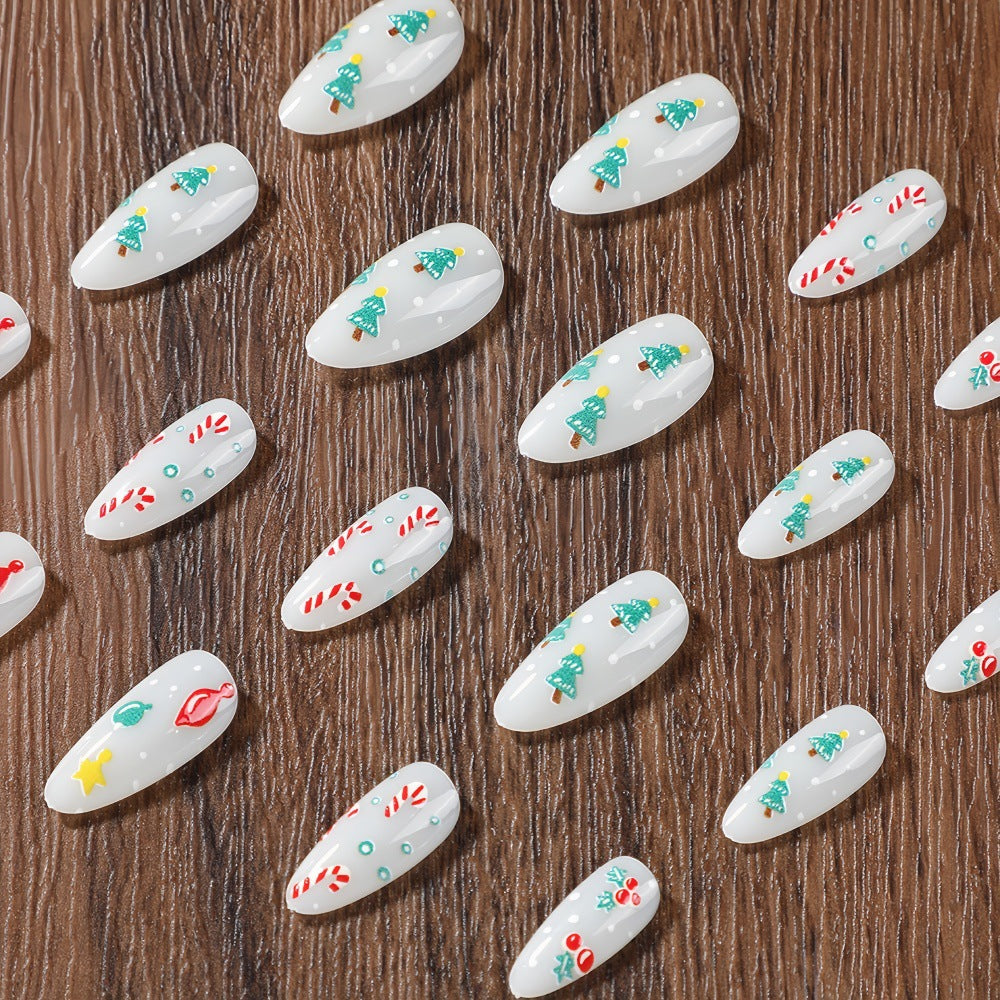 Christmas Art Nails Bowlift