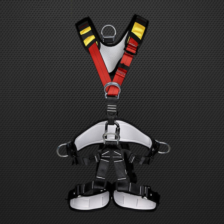 BowLift | XINDA XDA9516 Outdoor Climbing Polyester High-Strength Rope Adjustable Descender Full-Body Safety Harness