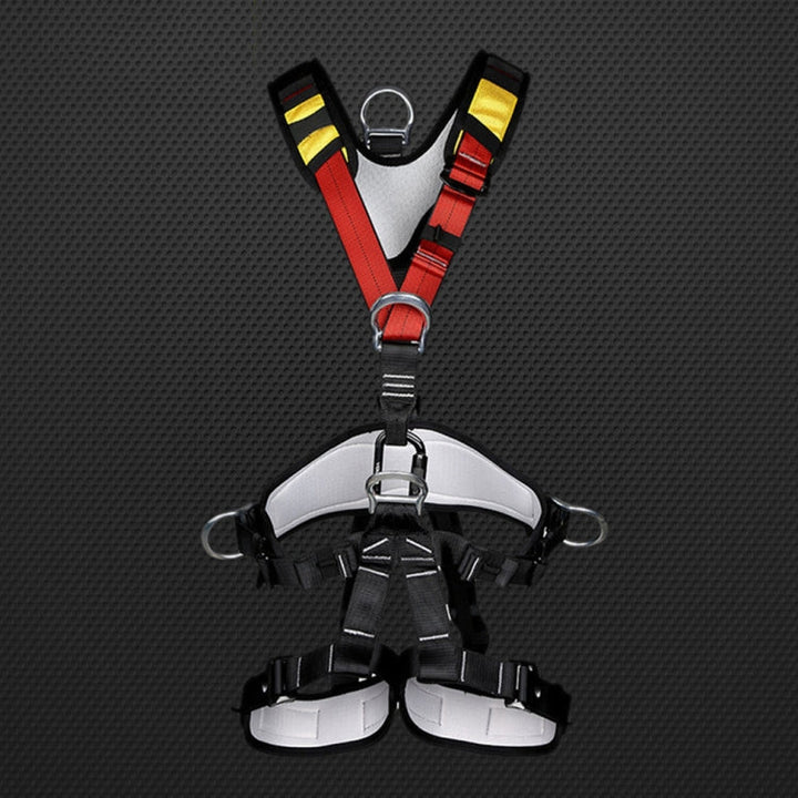 BowLift | XINDA XDA9516 Outdoor Climbing Polyester High-Strength Rope Adjustable Descender Full-Body Safety Harness