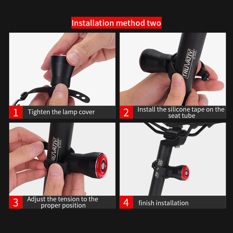 BowLift | Antusi Q5 Bike Tail Light Automatic Brake Induction Lights