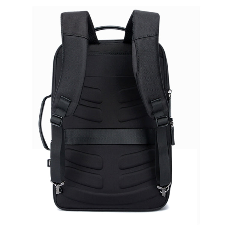 BowLift | Bopai 751-006561 Large Capacity Business Casual Breathable Laptop Backpack with External USB Port, Size: 29 x 16 x 44 cm (Black)