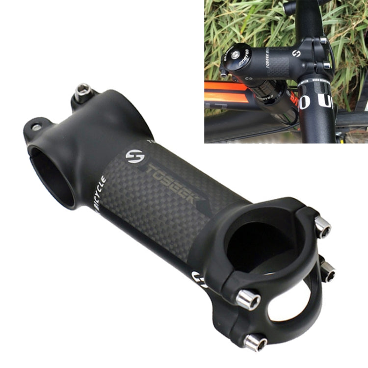 BowLift | TOSEEK Street-Mountainbike Ultra-light Stem Riser Tap, Size: 6 Degrees, 80mm (Matt)