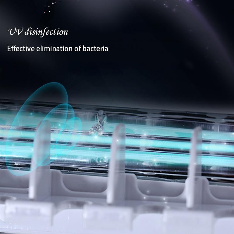 BowLift | IcoolGadget Antibacteria UV Toothbrush Holder Automatic Toothpaste Dispenser Sterilize Home Cleaner Sterilize Bathroom Accessories Set