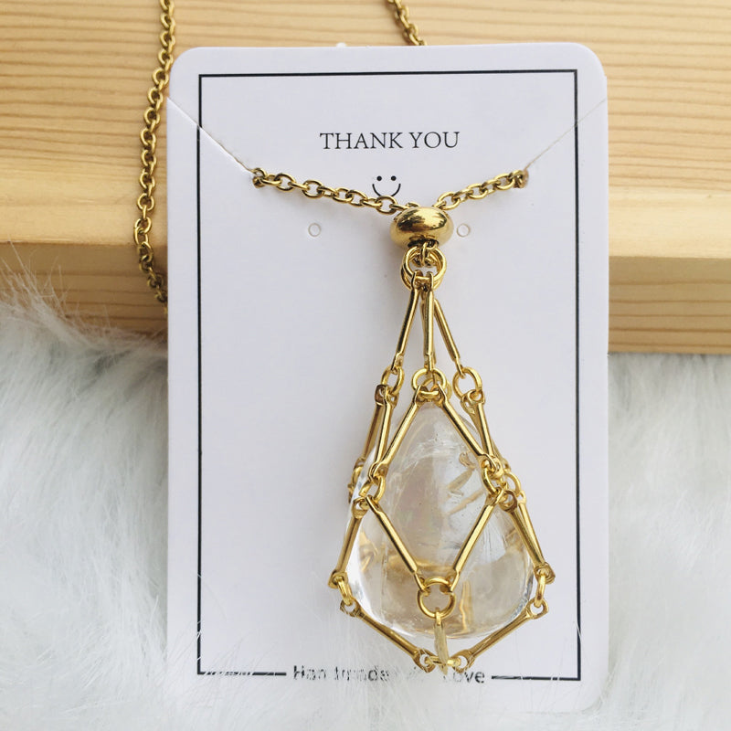 BowLift | Shiny Crystal Stone Necklace