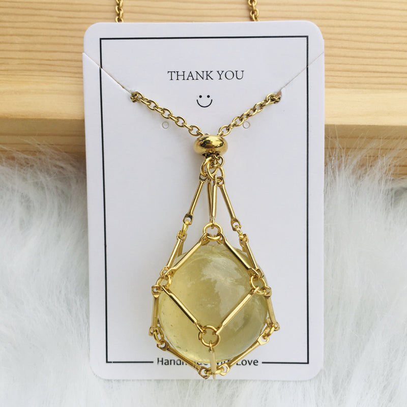 BowLift | Shiny Crystal Stone Necklace