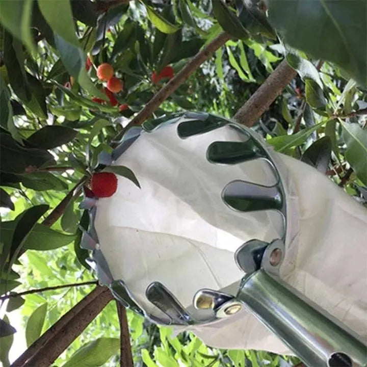 BowLift | Fruit picking basket – Lightweight & with interchangeable bag (16 cm head)