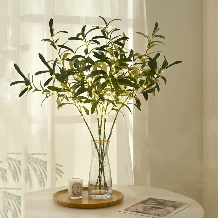 BowLift | LED Lighted Artificial Branch Table Lamp