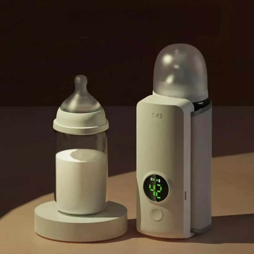 Portable bottle warmer for on-the-go – Quickly and easily warm baby bottles, Perfect for travel and outings, Compact and portable | Bowlift