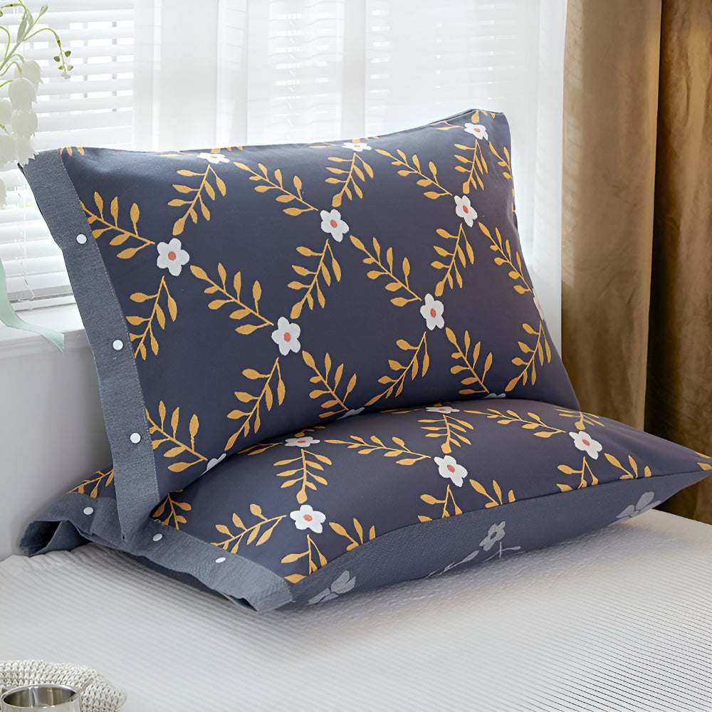 BowLift | Pure Cotton Buttoned Pillowcase