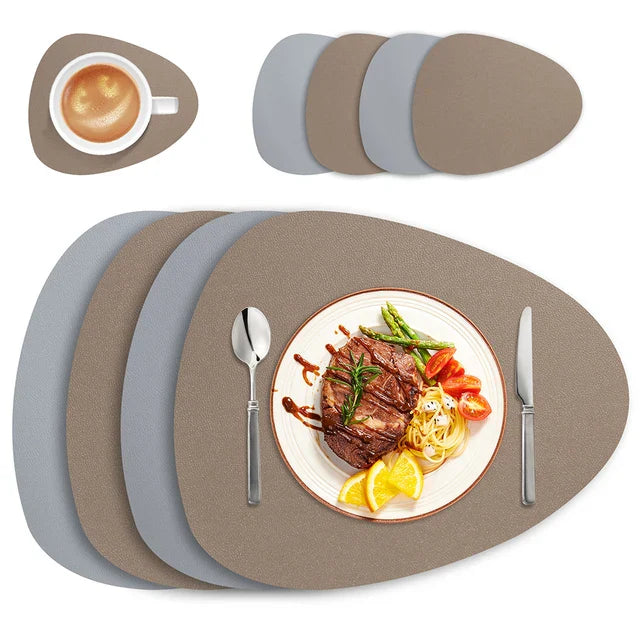 BowLift | Irregular Placemat Leather