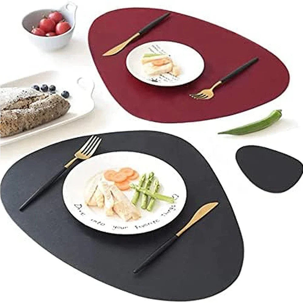 BowLift | Irregular Placemat Leather