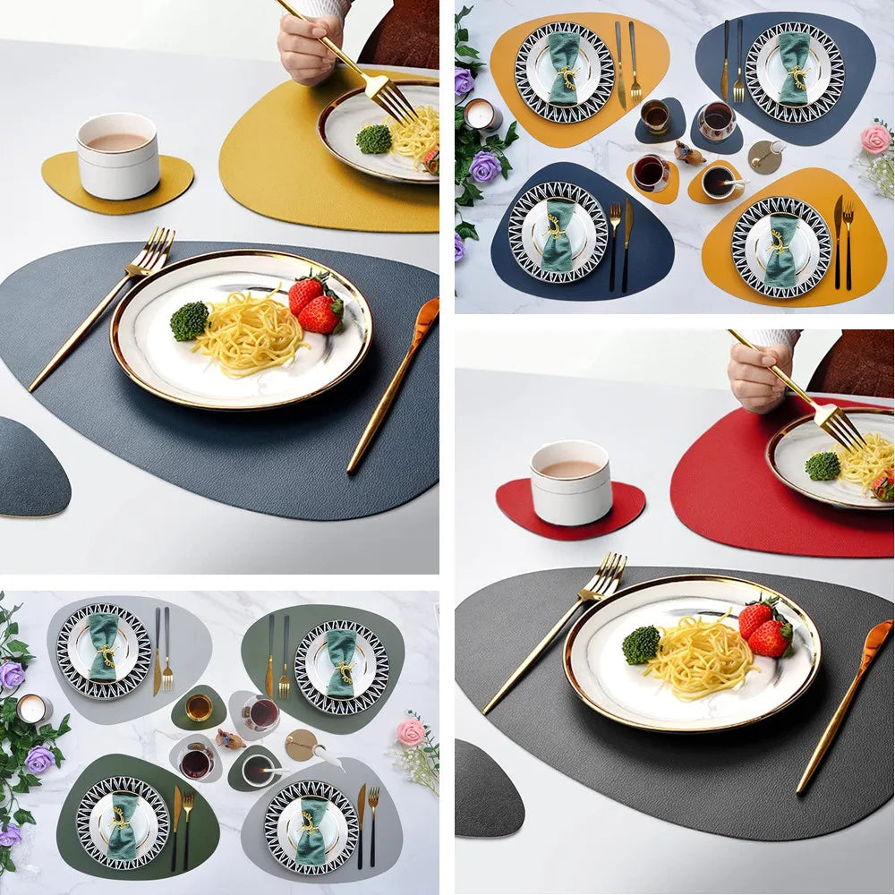 BowLift | Irregular Placemat Leather