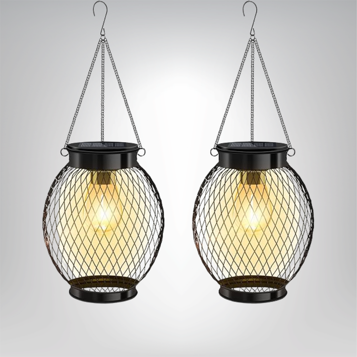 BowLift | Sunny Garden Solar Lantern – Waterproof LED Outdoor Light with Auto Sensor