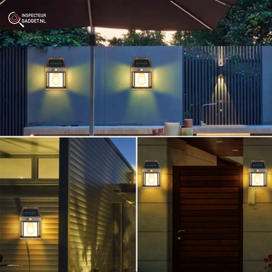 LED Solar Wall Spots Deluxe - Create the perfect atmosphere in your garden! | Bowlift
