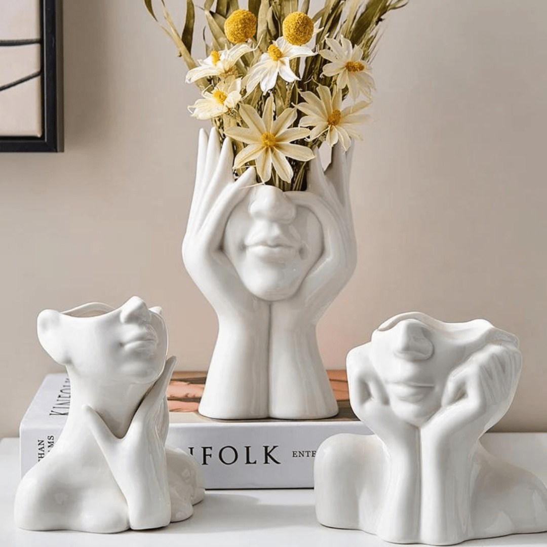 ClayLuxe Ceramic Vases – Minimalist Design for a Stylish Home Bowlift