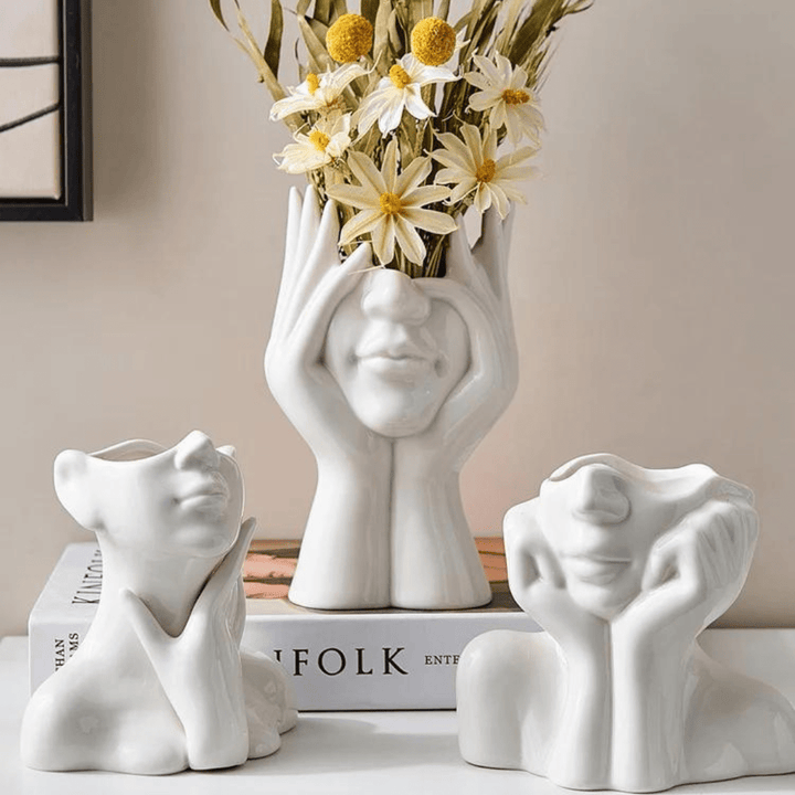 ClayLuxe Ceramic Vases – Minimalist Design for a Stylish Home Bowlift