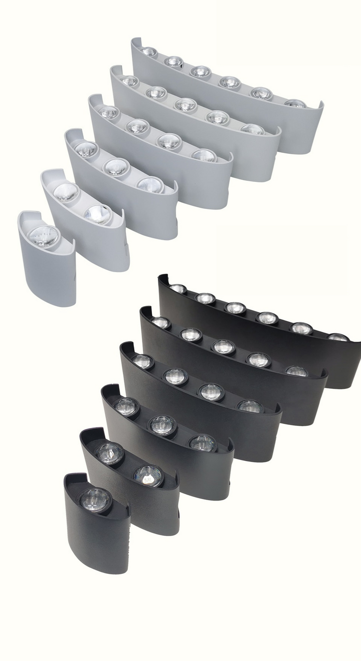 Wall-Ex – Luxury LED Wall Lamp with Stylish Finish Bowlift