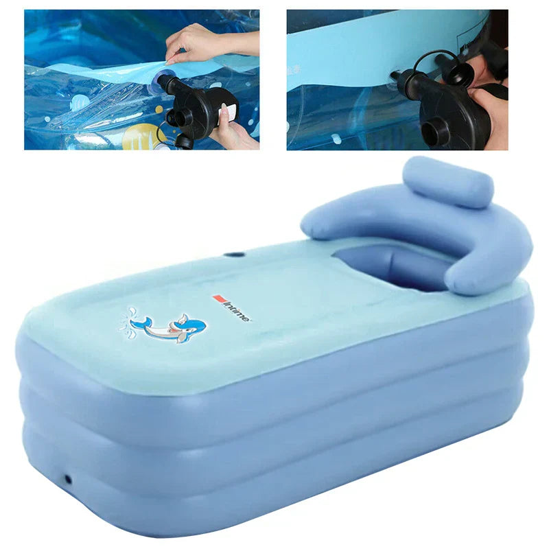 Inflatable Baby Bath with Cushion Support – Comfortable and Safe Pool for Babies | Bowlift