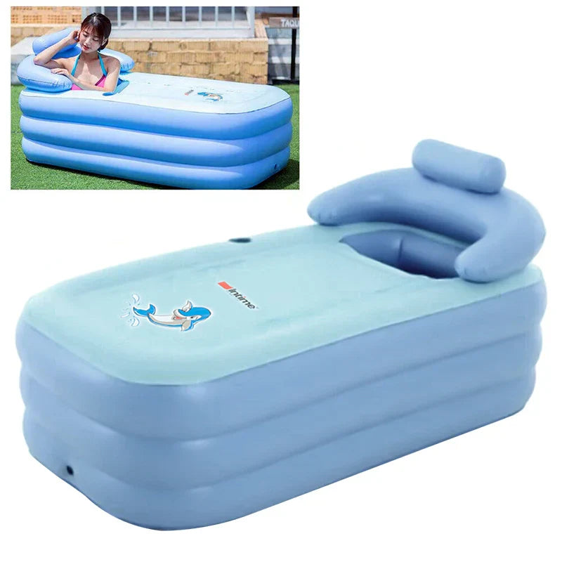 Inflatable Baby Bath with Cushion Support – Comfortable and Safe Pool for Babies | Bowlift