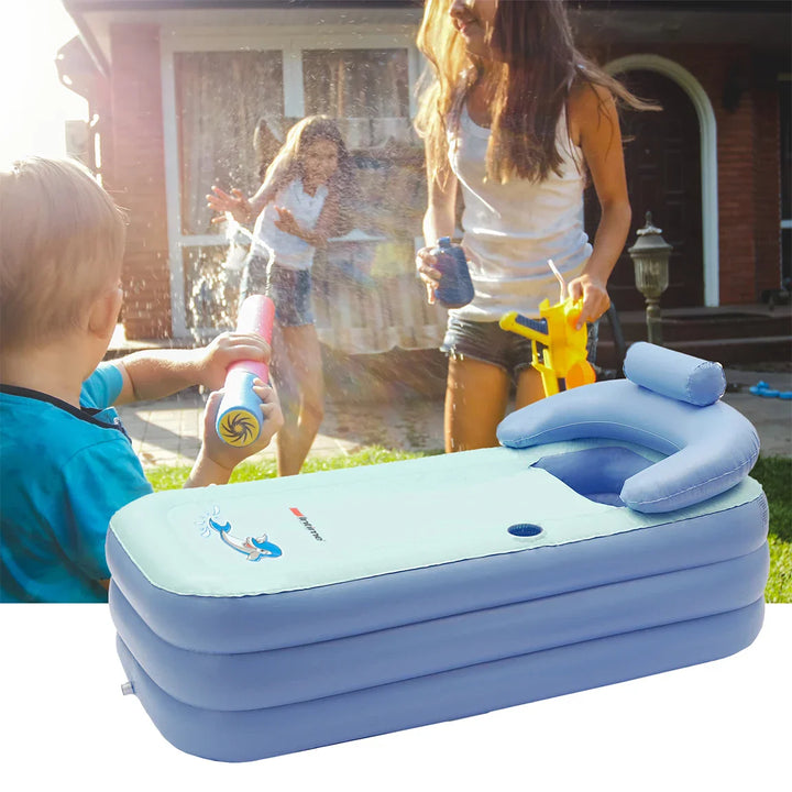 Inflatable Baby Bath with Cushion Support – Comfortable and Safe Pool for Babies | Bowlift