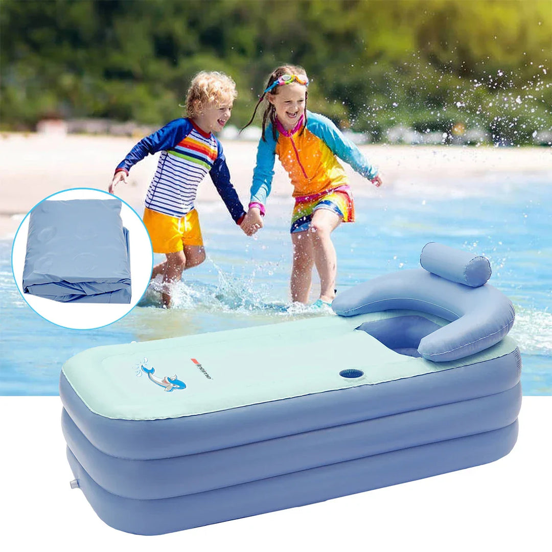 Inflatable Baby Bath with Cushion Support – Comfortable and Safe Pool for Babies | Bowlift