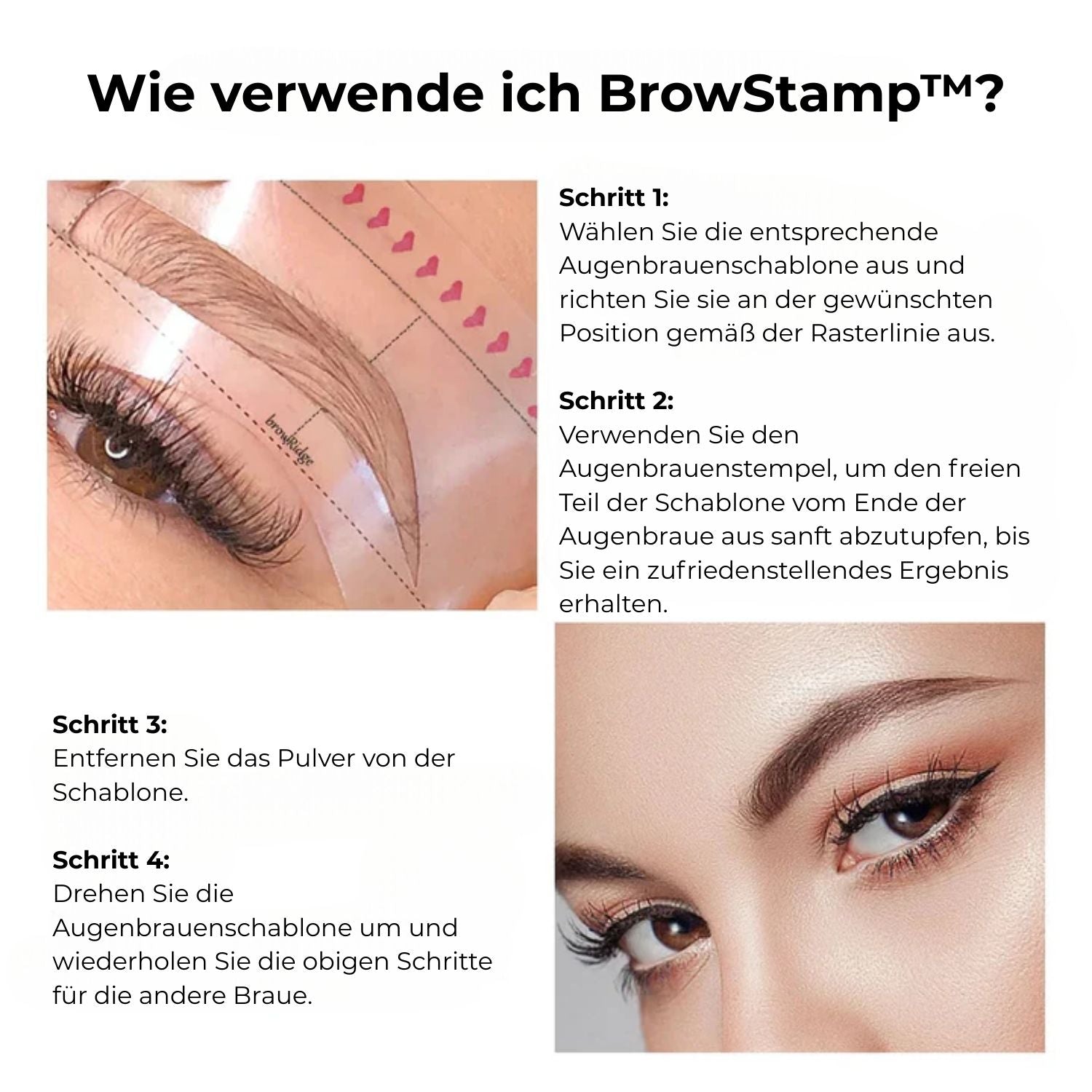 BowLift | BrowStamp - Eyebrow Stamp Styling Set