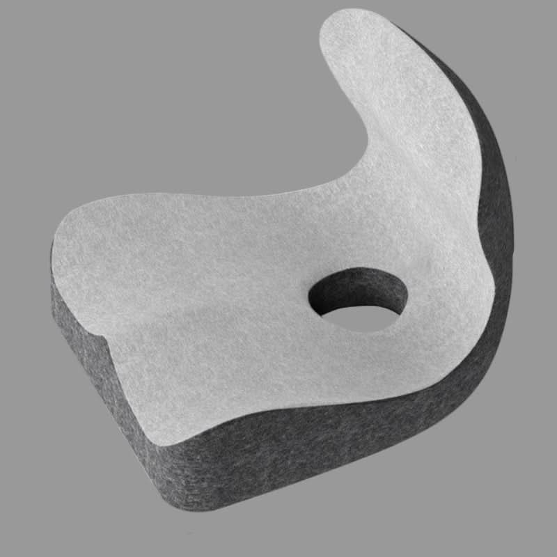 BowLift | Ergonomic Memory Foam Seat Cushion for Back & Tailbone Relief