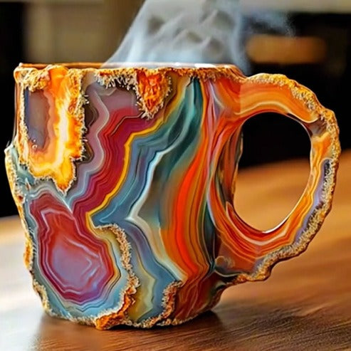BowLift | CrystalBrew Coffee Mugs | Elegant mineral crystal mugs for a unique coffee experience