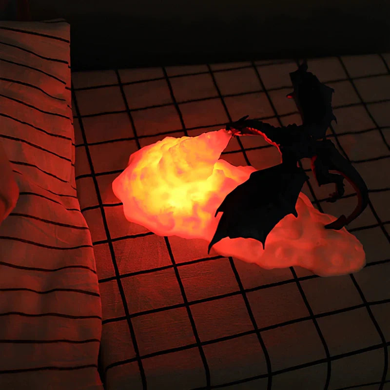 BowLift | LED Fantasy Dragon Flame Table Lamp
