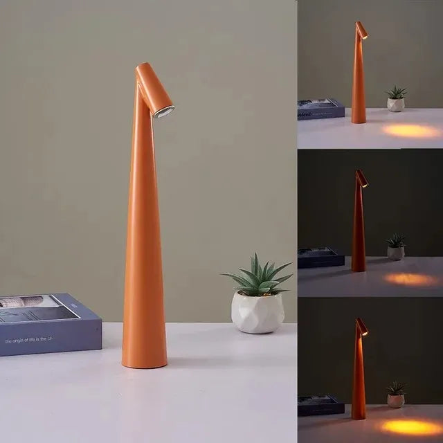 BowLift | LumiLux Portable Touch LED Lamp – Rechargeable, Dimmable and Slim Design