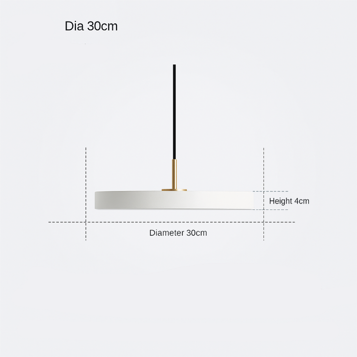 BowLift | Round LED Pendant Lamp Modern Minimalist