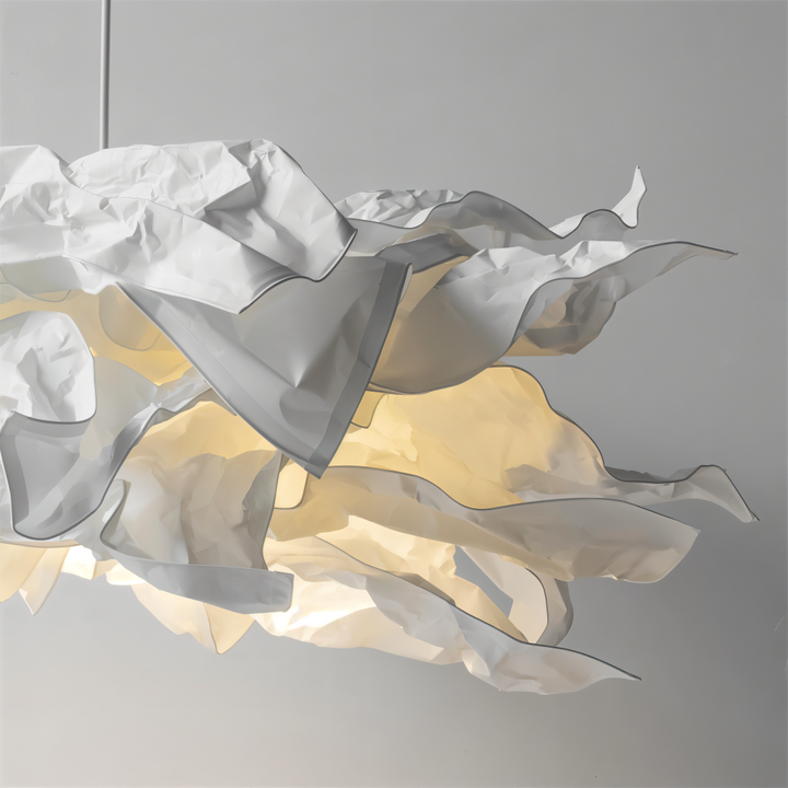 Creative Clouds Pendant Light – DIY Paper Ceiling Lamp with Artistic Charm | Bowlift