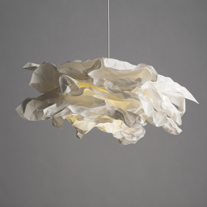 Creative Clouds Pendant Light – DIY Paper Ceiling Lamp with Artistic Charm | Bowlift