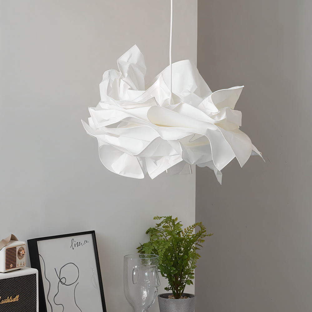Creative Clouds Pendant Light – DIY Paper Ceiling Lamp with Artistic Charm | Bowlift