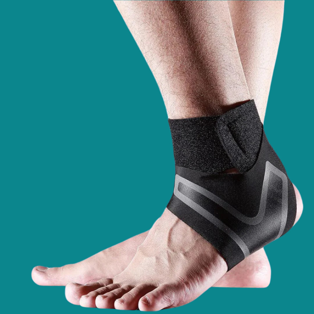 BowLift | Adjustable Elastic Ankle Brace for Injury Recovery & Daily Support - Comfortable Ankle Stabilizer for Sports & Active Lifestyle