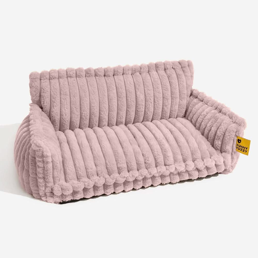 BowLift | Joint-friendly dog cushion with headrest & plush cover