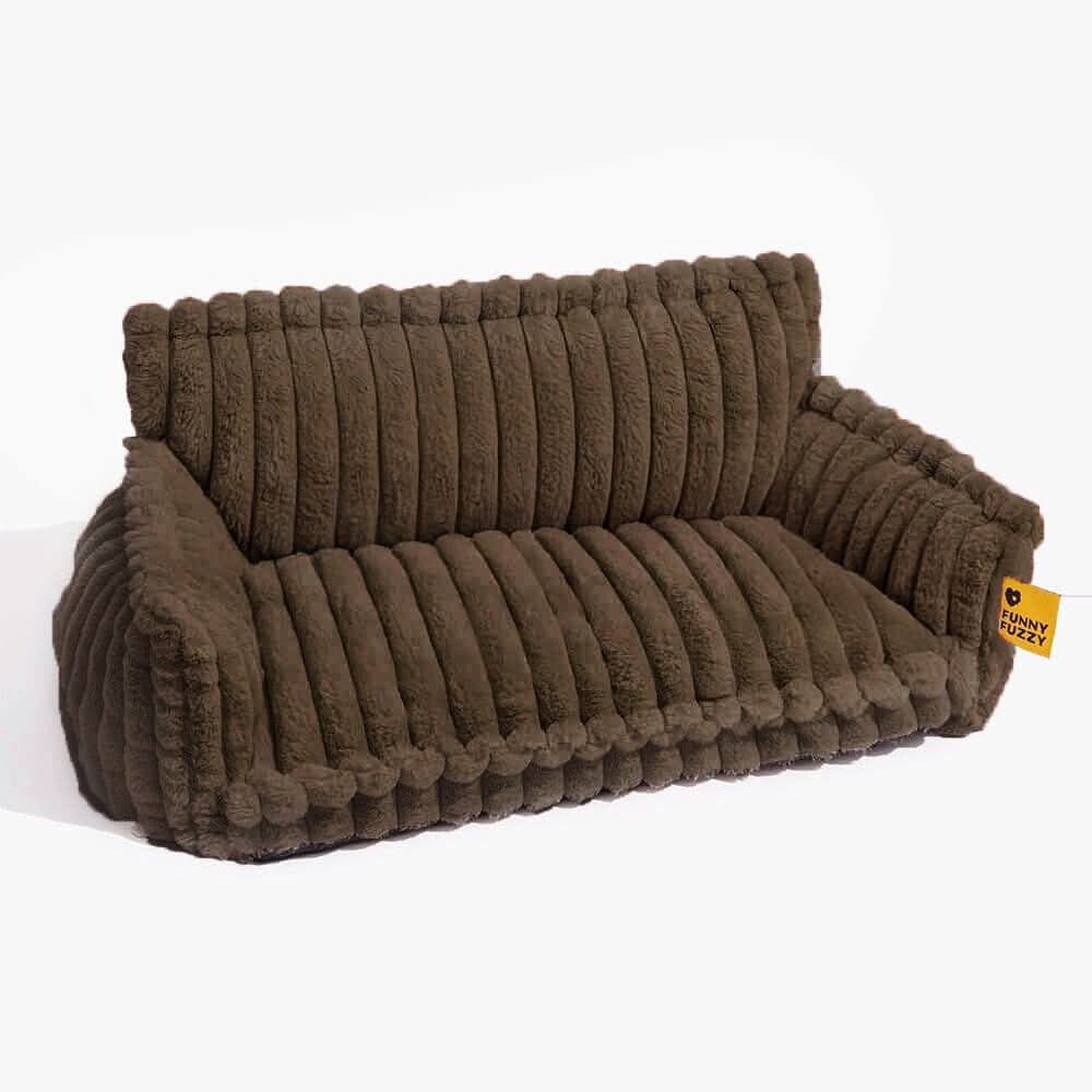 BowLift | Joint-friendly dog cushion with headrest & plush cover