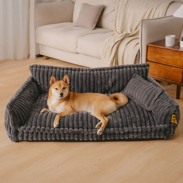 BowLift | DreamPaw Orthopedic Dog Bed – Sturdy Sleeping Surface with Neck Support and Removable Covers