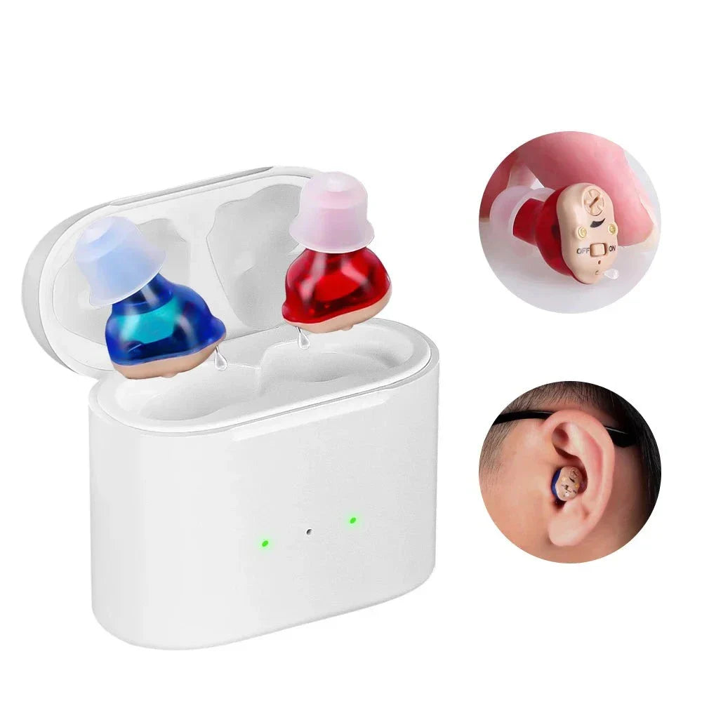 BowLift | AUDIFINE | Hearing aid for seniors | Invisible sound amplifier