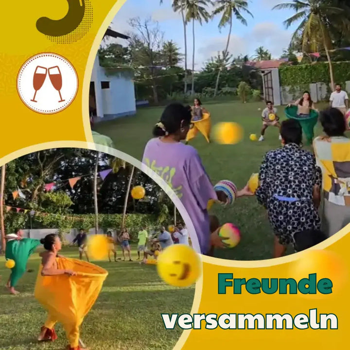 BowLift | Outdoor-catch game with giant pants for group fun