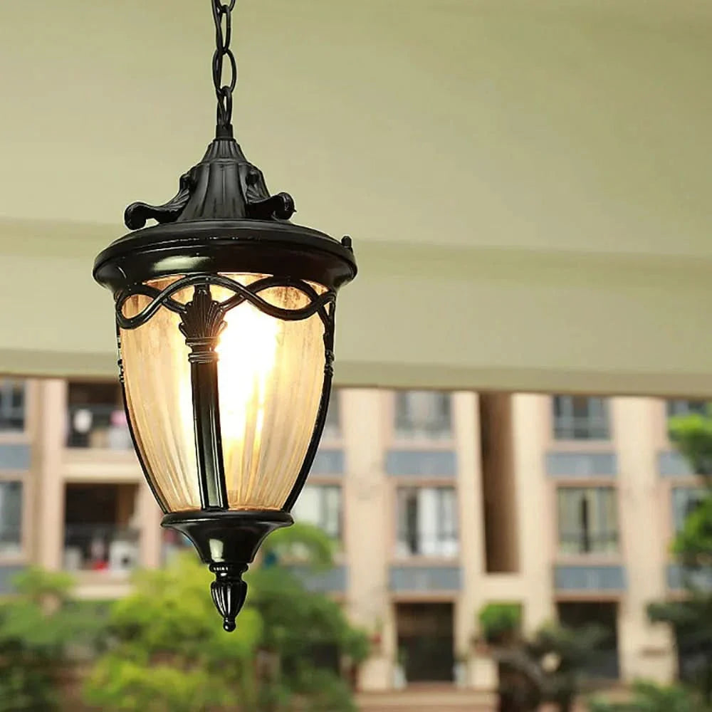 BowLift | Retro Metal Glass Pendant Lamp for Home Lighting