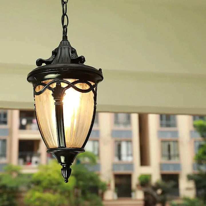 BowLift | Retro Metal Glass Pendant Lamp for Home Lighting