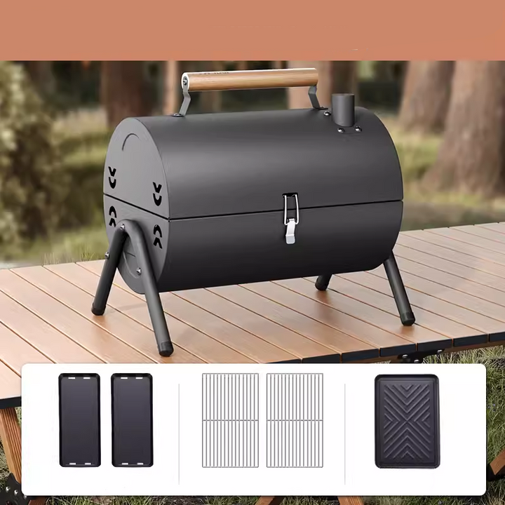 BowLift | Barbecue Grill Grill Household Outdoor Folding Portable Barbecue Grill Charcoal Barbecue Small Barbecue Rack