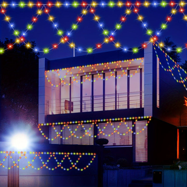 BowLift | Outdoor Christmas Lights LED Balcony Hanging Fairy String