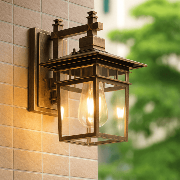 BowLift | Stylish, weatherproof outdoor wall lamp with adjustable light head