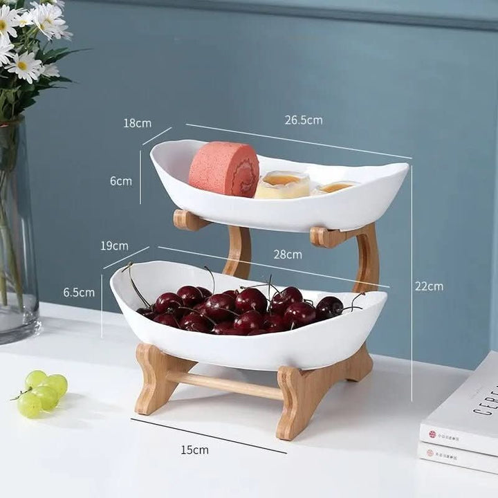 BowLift | Stylish Storage for Kitchen & Dining Table | Metal Organizer