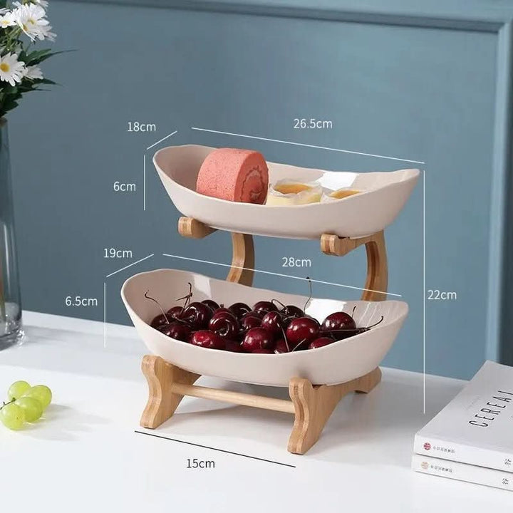 BowLift | Stylish Storage for Kitchen & Dining Table | Metal Organizer
