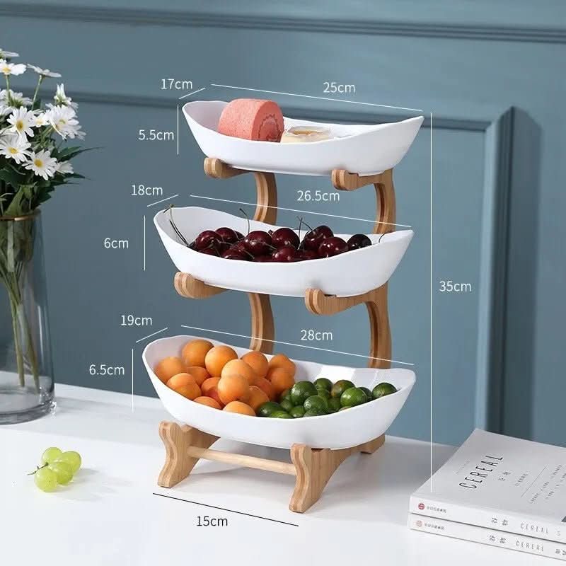 BowLift | Stylish Storage for Kitchen & Dining Table | Metal Organizer