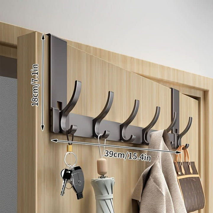 BowLift | OVER-THE-DOOR HOOK – Space-saving door hook made of aluminum for stylish storage